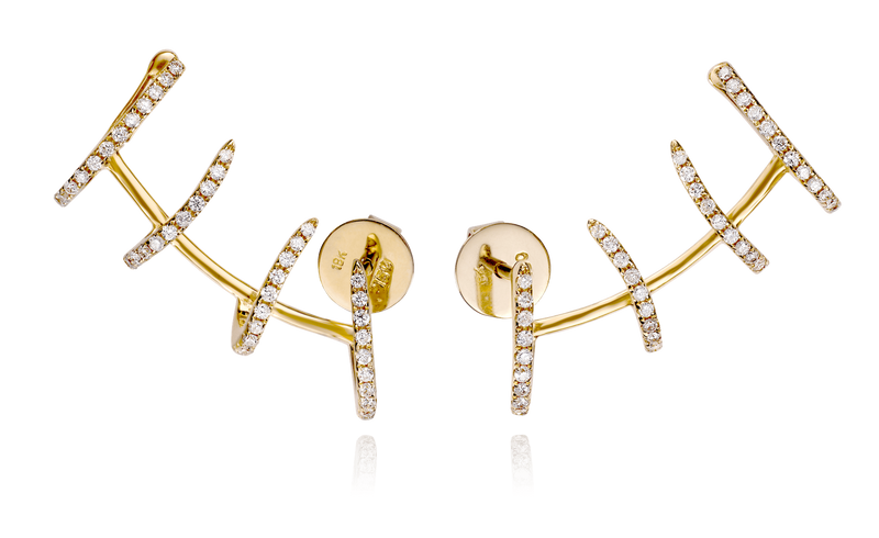 Mode Cuff Earrings