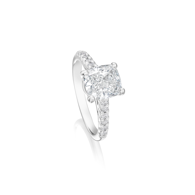 Cushion Cut Engagement Ring