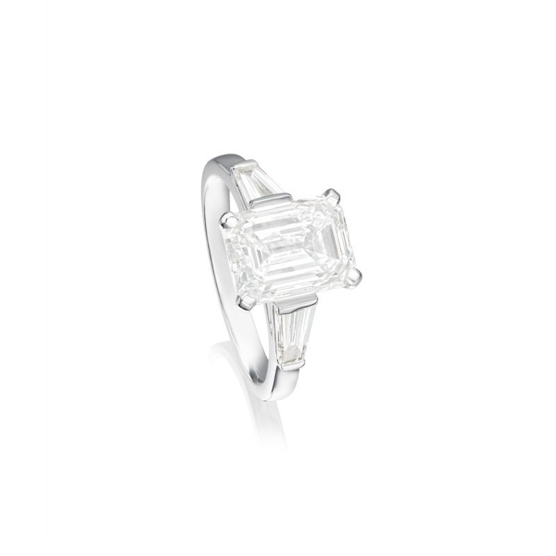 Emerald Cut Engagement Ring