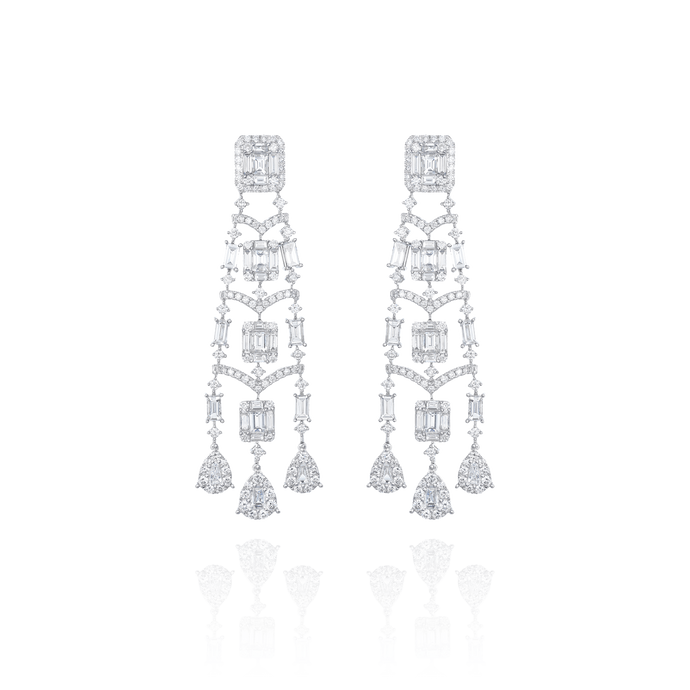 Obelisk Chandelier Earrings