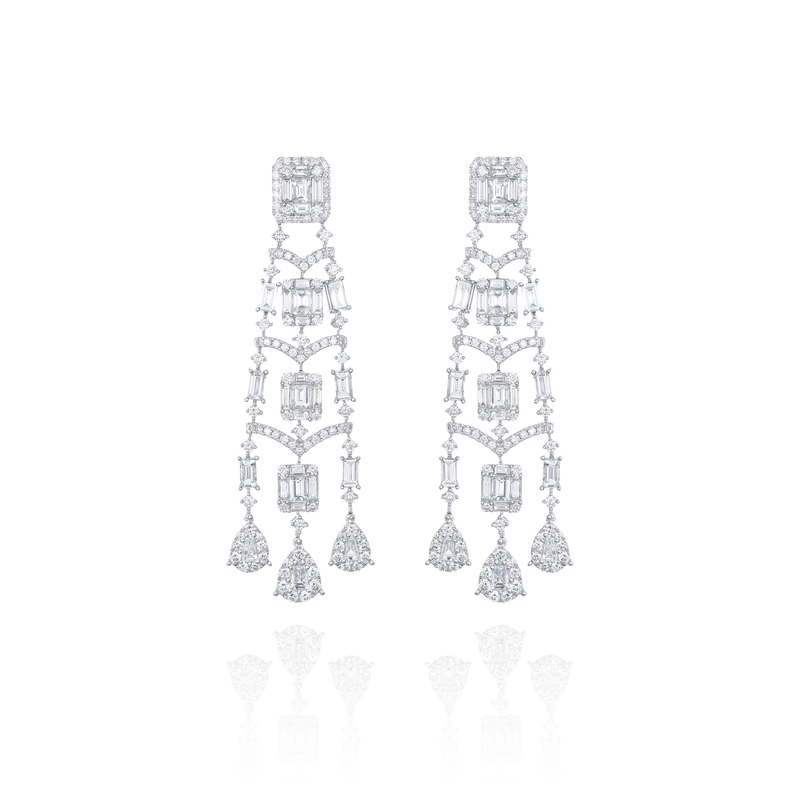 Obelisk Chandelier Earrings