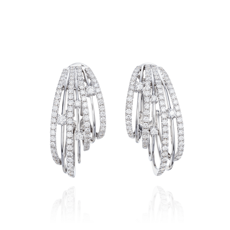 Waves Diamond Earrings