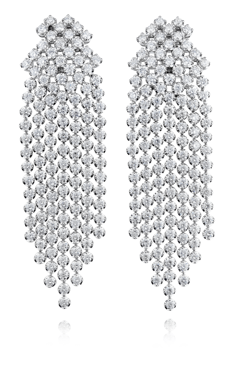 Niagara Diamond Waterfall Earrings