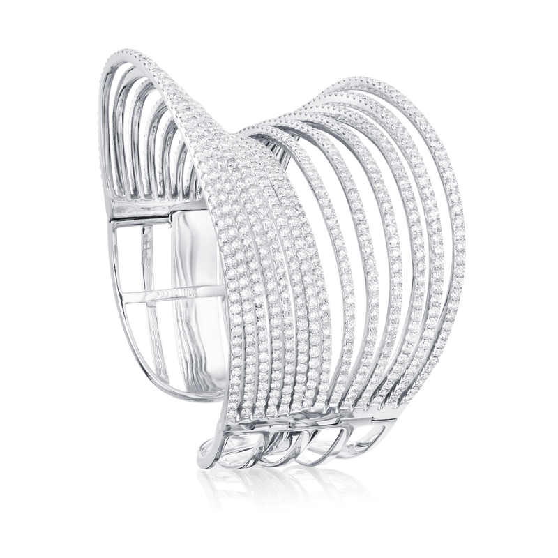 Sydney Diamond Cuff